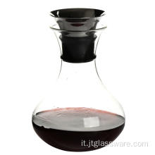 Decanter per vino in caraffa d&#39;acqua in vetro da 34 once